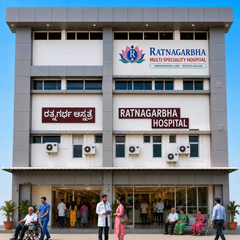 Ratnagarbha Multispeciality Hospital Raichur