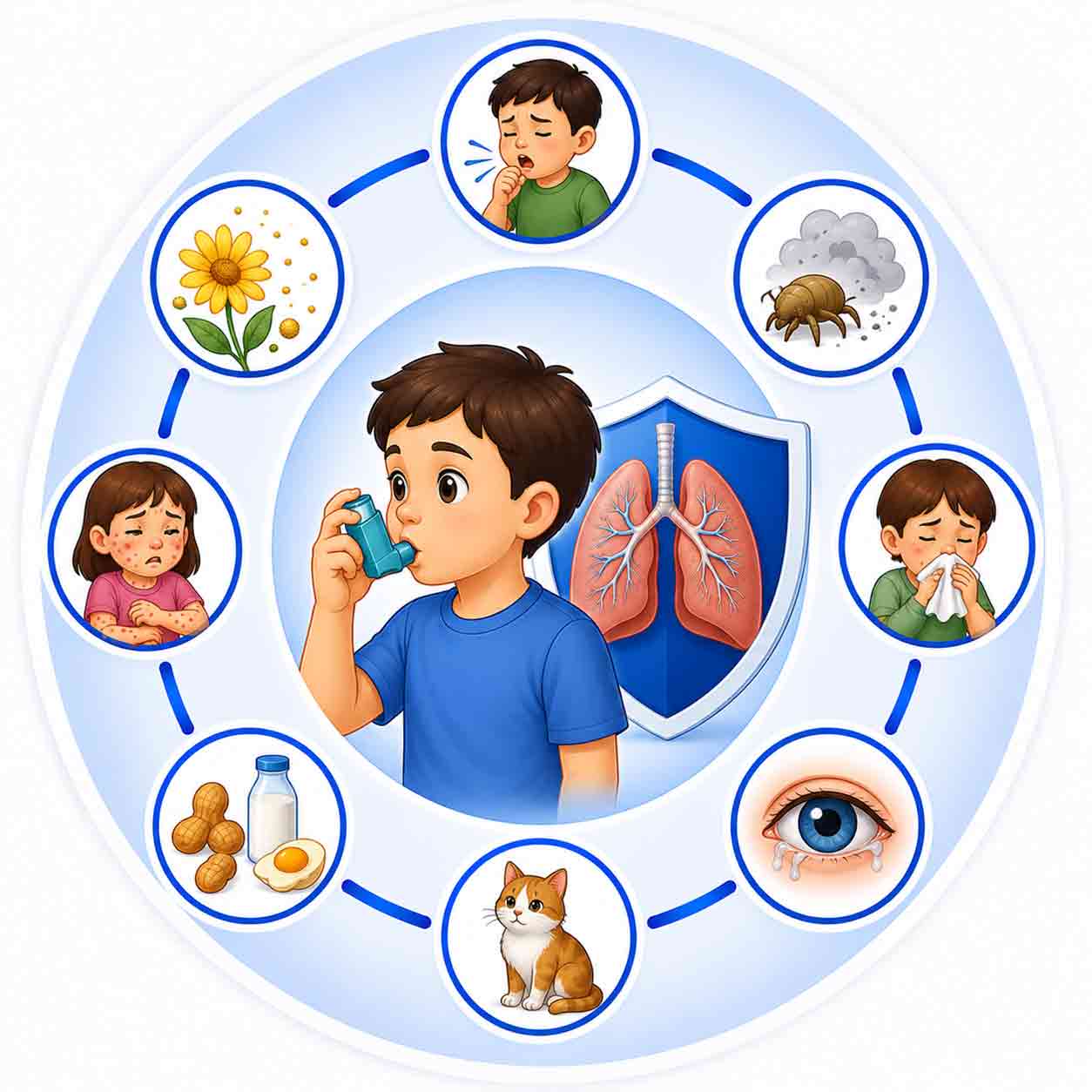 Asthma and allergic conditions