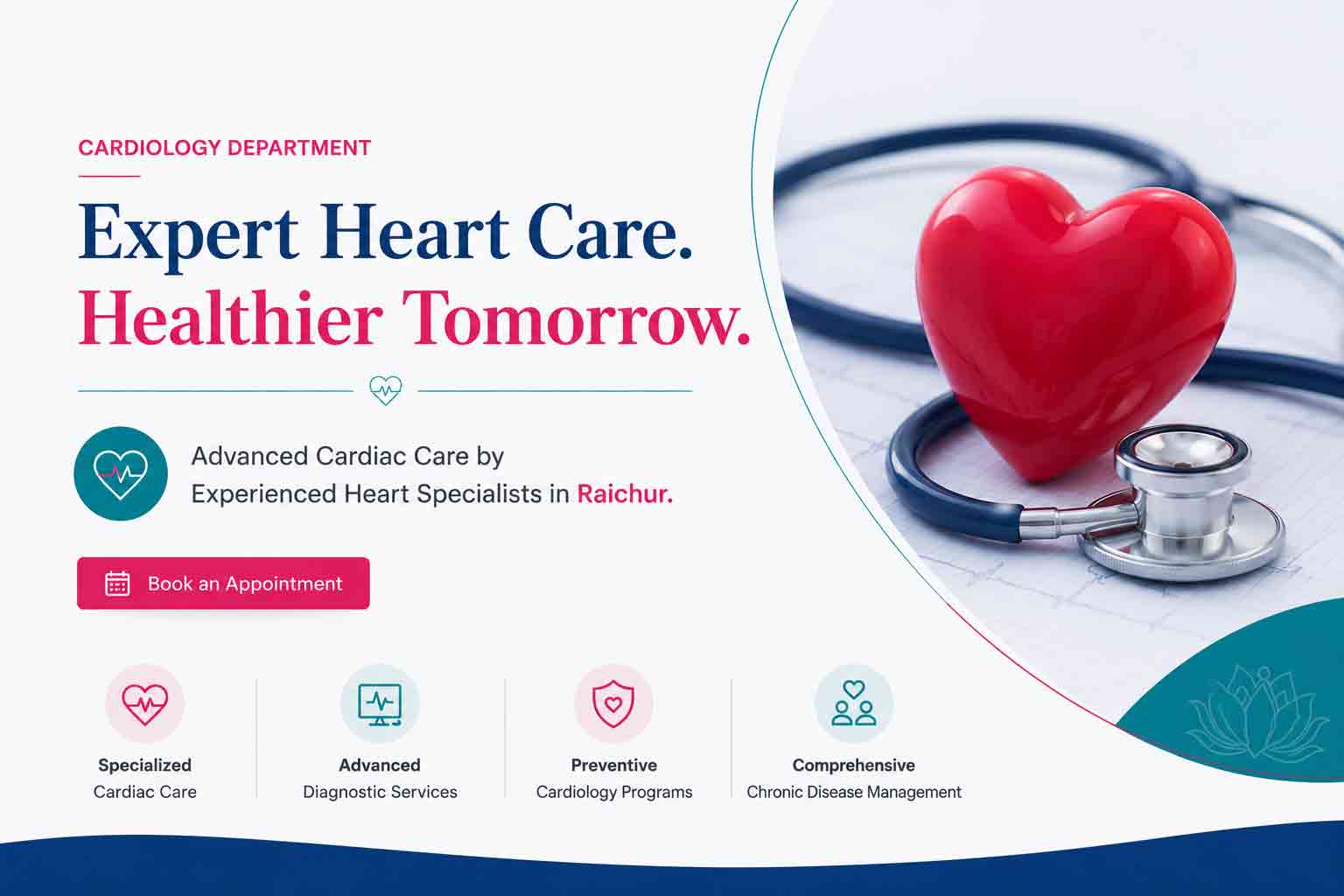 Best Cardiologist in Raichur providing advanced heart care and cardiac treatment services
