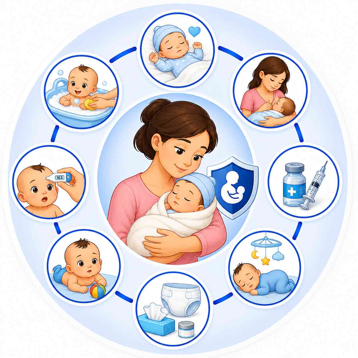 Newborn and infant care