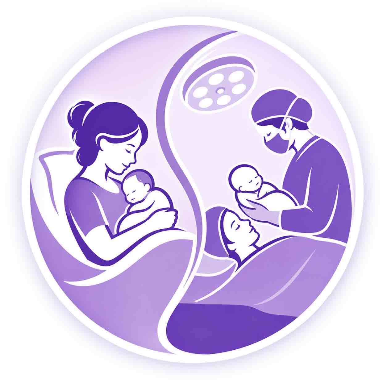 Normal and caesarean deliveries