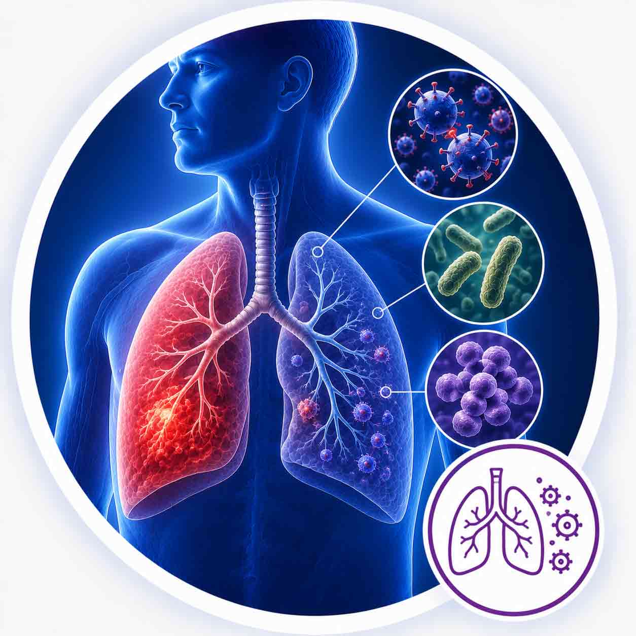 Pneumonia and other respiratory infections