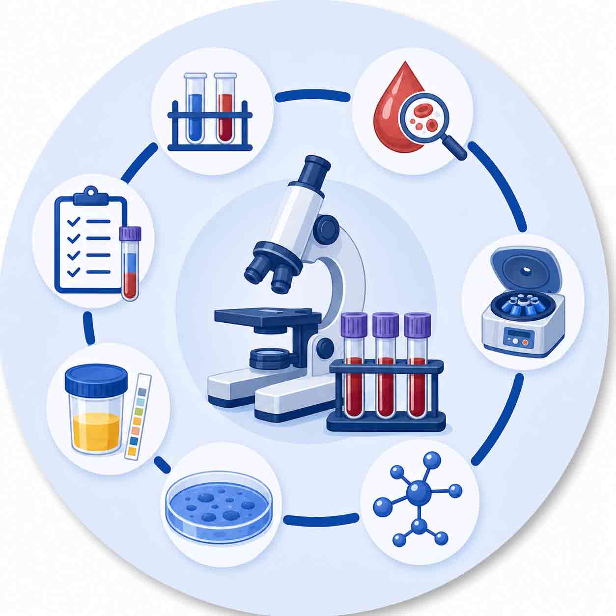 Routine and specialized laboratory investigations