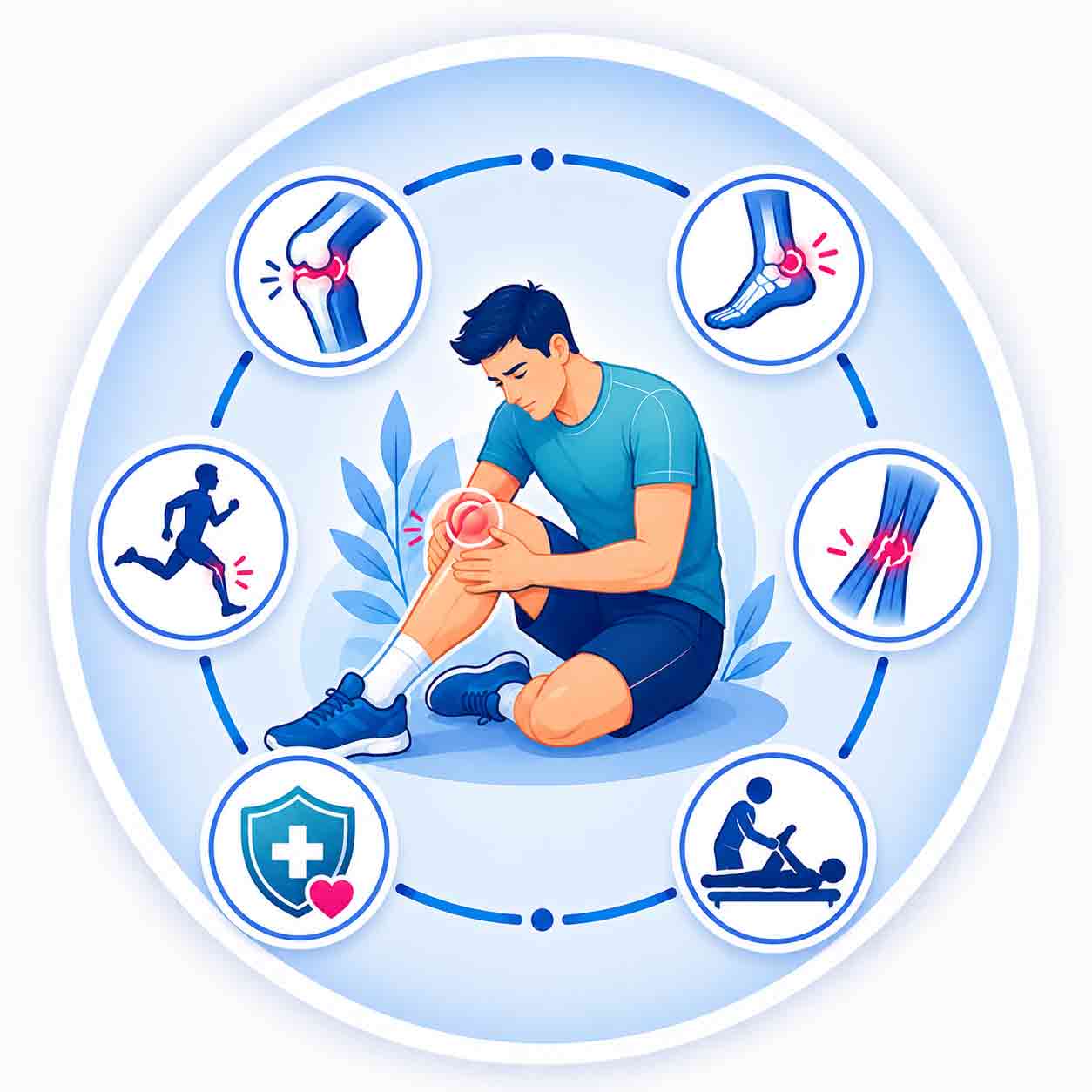 Sports injuries and ligament tears