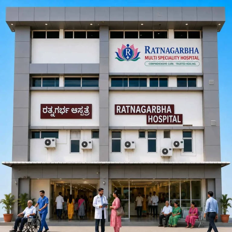 Ratnagarbha Multispeciality Hospital Raichur